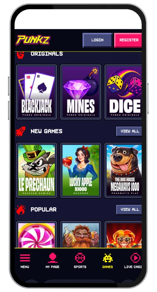 Punkz casino anmelden